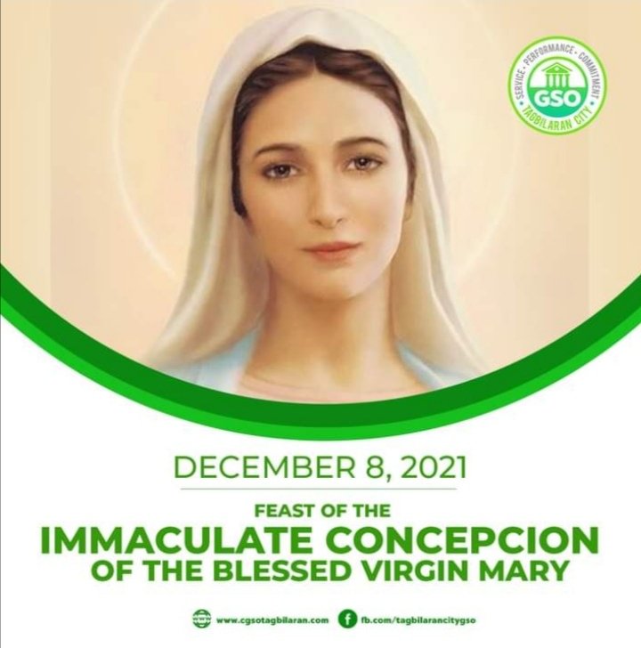 As we celebrate the Feast of the Immaculate Conception, let us look upon Mary’s love and devotion as a reminder that we are all called to let God shine in our lives. #holiday #feastofimmaculateconcepcion #wearecgso #mayorbabayap #asensopamore