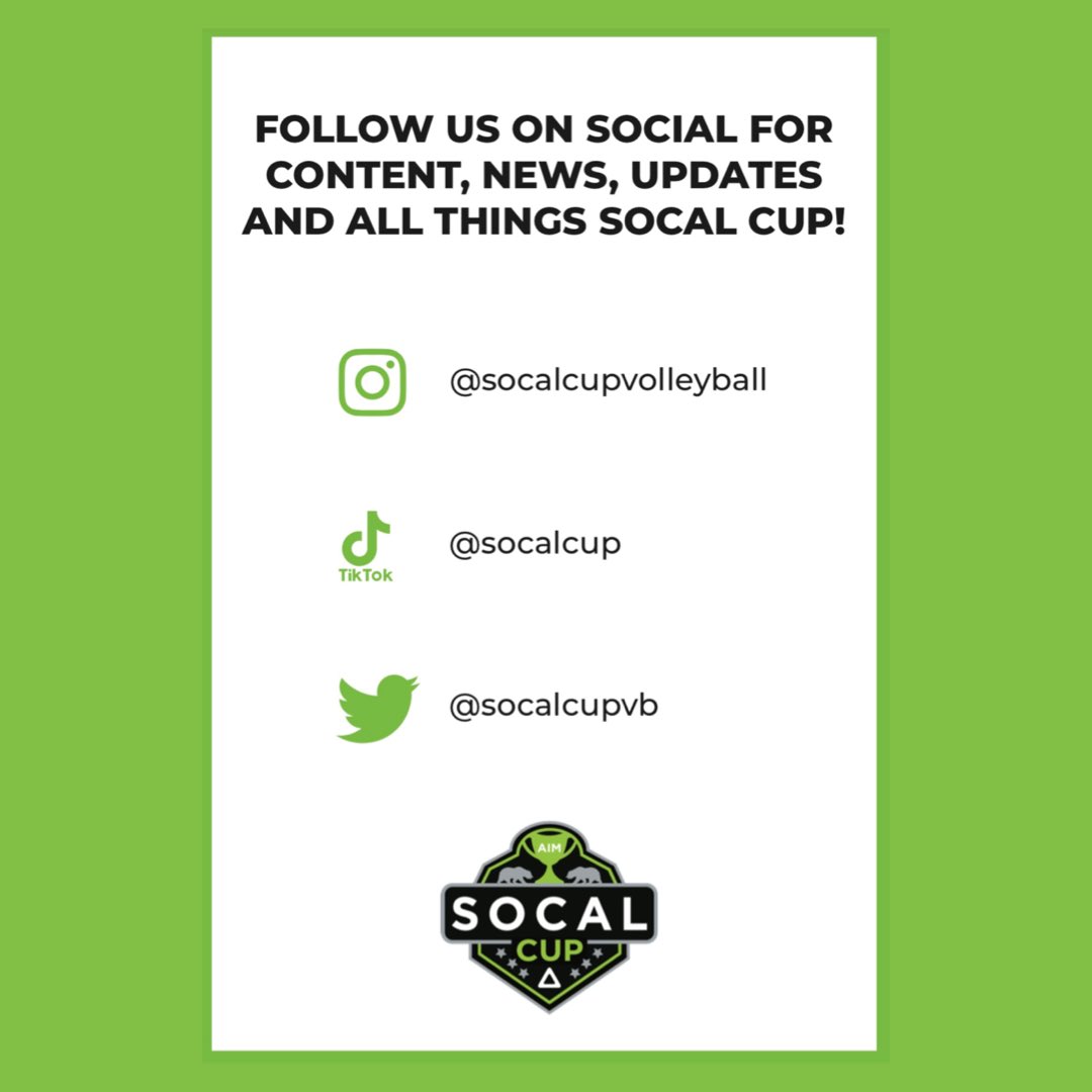 SoCalCupVolleyball (@socalcupvb) on Twitter photo 