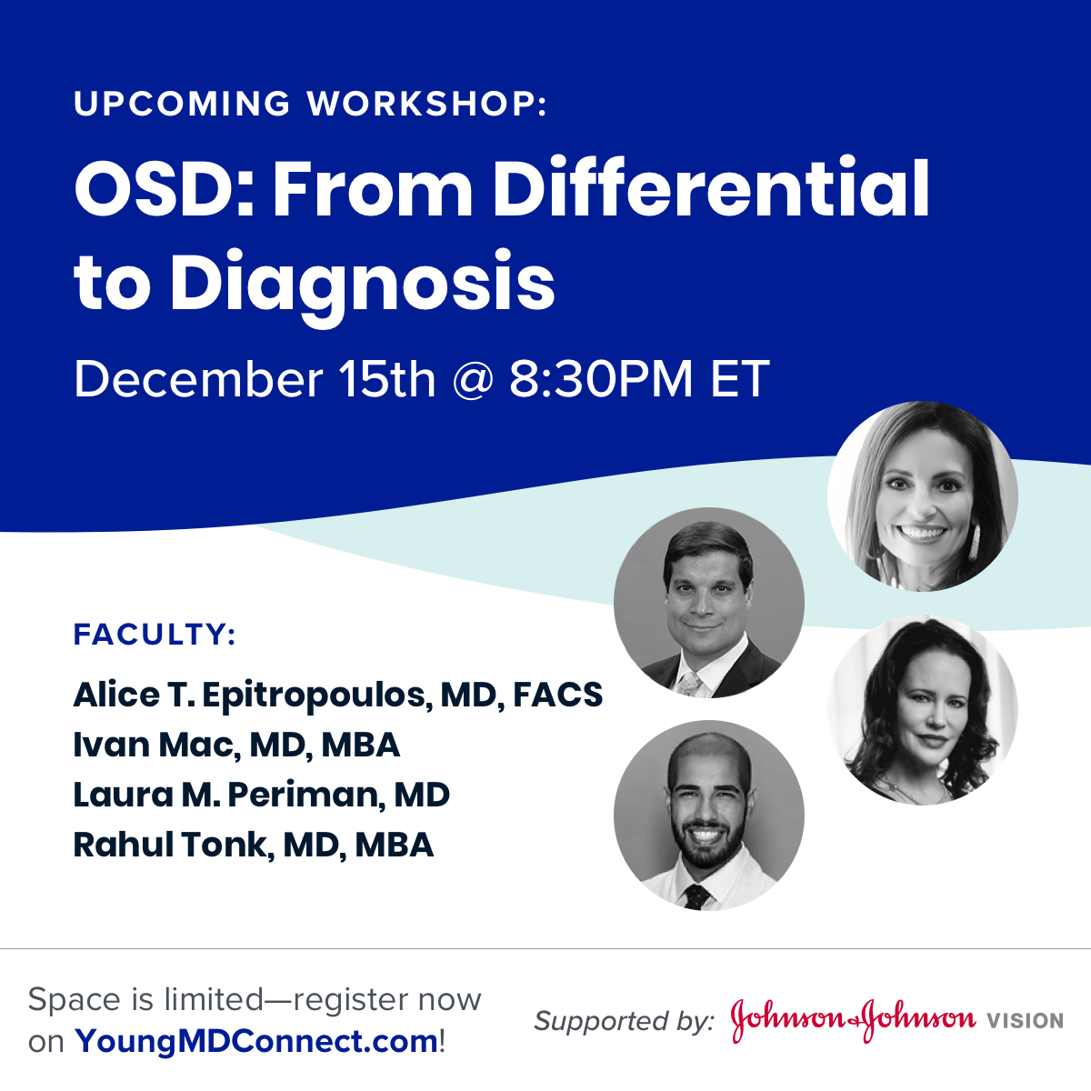 OSD is one of the most common reasons for seeking a consultation with an #eyecare provider, yet it's underappreciated as a vision-compromising clinical entity. This workshop, led by renowned experts in #OSD, will cover latest science & clinical pearls! https://t.co/prdkmywjGO https://t.co/nQYmp6HAdT