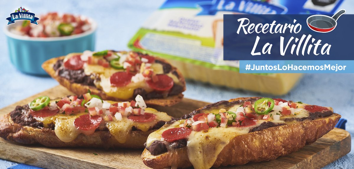Es época de agradecer, de compartir y sobre todo de apapachar, así que consiéntelos con unos ricos molletes especiales con Queso Manchego La Villita.​
​
Te paso mi receta: 👉 bit.ly/3IGoyZF​

#LaVillita #Comida #otoño #Cocina #DeliciosoSabor #Yummy #QuieroMás