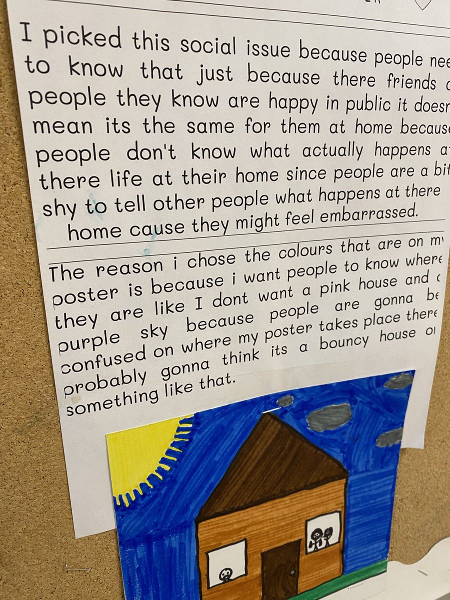 KellyStewartDa1's tweet photo. Amazing insight from grade 6 students @rocwrdsb ! School visits and wall art are a total privilege ❤️ #teach #socialissue #learn #studentinsight #gradesix #insight https://t.co/X30pmesHOW