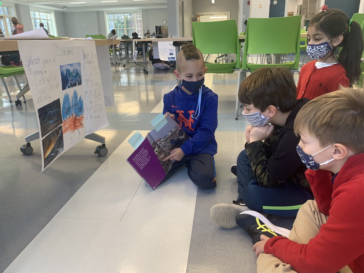 r_witmer's tweet photo. Welcome to the Second Grade Expert Museum!  We read across texts on a single topic to grow new knowledge.  Today, we taught others! #greenacrespride https://t.co/D5O5VGR7Wv