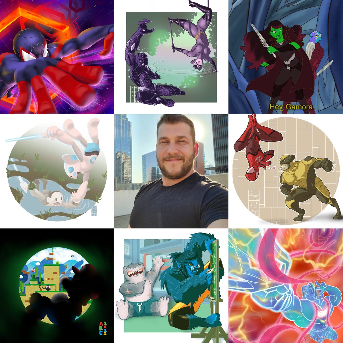 DrawnAdamantium's tweet photo. I made some stuff this year #artvsartist2021 #artvsartist https://t.co/XlLCy1WJAX