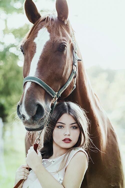 *enjoying the company of my horse*