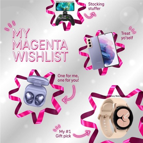 amybtmobr's tweet photo. @TMobile has got you covered this holiday season #Mymagentalist https://t.co/Vw5oW8rajr