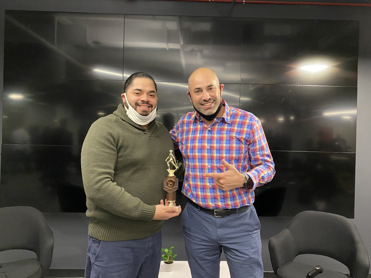 José (@jayespi09) on Twitter photo Won Audience Choice Award 🏆 at tonight’s <a href="/WeAreTechUnited/">TechUnited:NJ</a> Holiday Innovation Meeting introducing <a href="/bookedmd/">bookedmd</a> over at <a href="/VentureLinkNJIT/">VentureLink at NJIT</a> at the alma mater <a href="/NJIT/">NJIT</a> Won Audience Choice Award 🏆 at tonight’s <a href="/WeAreTechUnited/">TechUnited:NJ</a> Holiday Innovation Meeting introducing <a href="/bookedmd/">bookedmd</a> over at <a href="/VentureLinkNJIT/">VentureLink at NJIT</a> at the alma mater <a href="/NJIT/">NJIT</a>