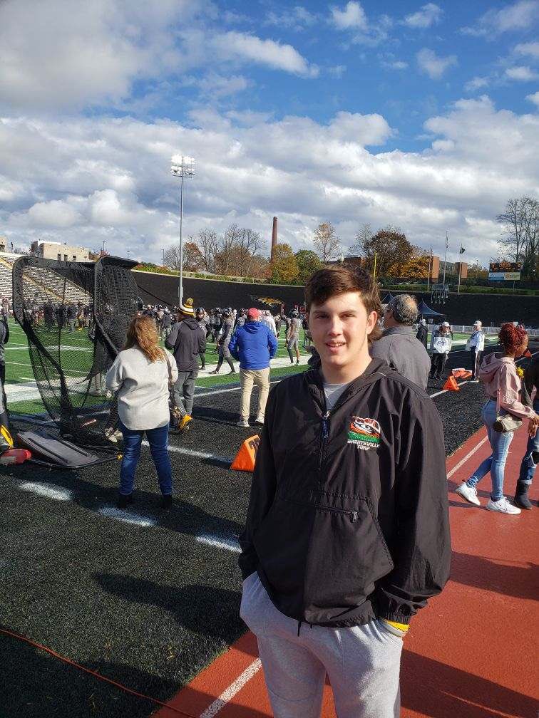 Some pics from my recruit visit to Towson. Special to visit and watch a game there as my uncle Mark Orlando is in their HOF and still holds many records. Thanks <a href="/CoachCBauer/">Collin Bauer</a>.