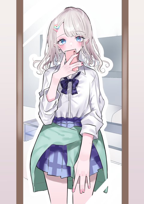 「これ似合ってるっすか?」 