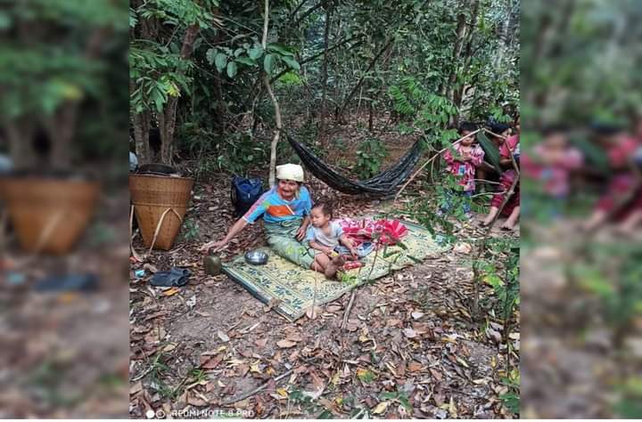 Refugees in Hpapun district,who have been forced to flee to the mountains due to the fighting, and they are in urgent need of warm clothing and medicine this winter due to the cold weather.
#RefugeesNeedHelp #Dec8Coup 
#WhatsHappeningInMyanmar