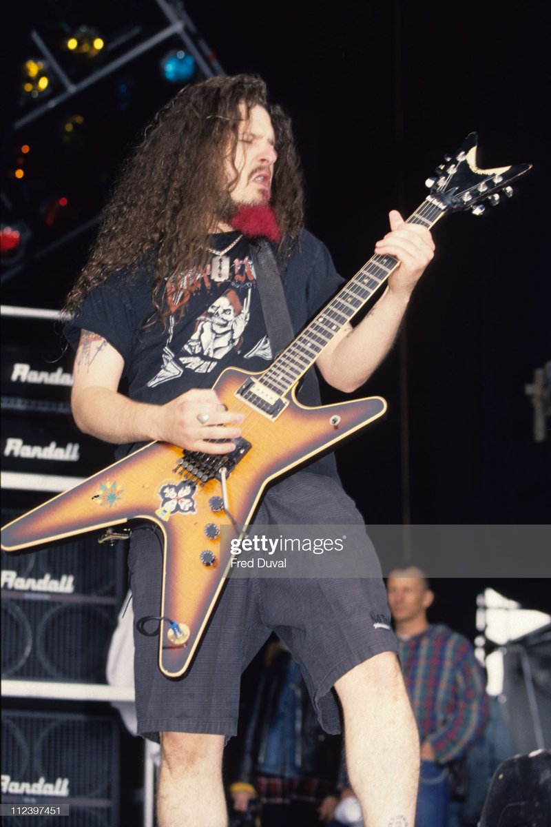 Metalmike3's tweet image. R.I.P.

Darrell Lance Abbott (August 20, 1966 – December 8, 2004), best known by his stage name Dimebag Darrell, was an American musician. He was the guitarist of the heavy metal bands Pantera and Damageplan, both of which he co-founded alongside his brother Vinnie Paul.