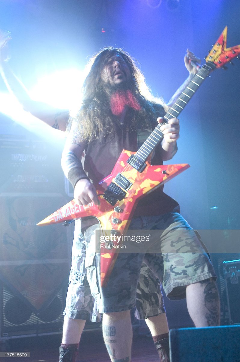 Metalmike3's tweet image. R.I.P.

Darrell Lance Abbott (August 20, 1966 – December 8, 2004), best known by his stage name Dimebag Darrell, was an American musician. He was the guitarist of the heavy metal bands Pantera and Damageplan, both of which he co-founded alongside his brother Vinnie Paul.