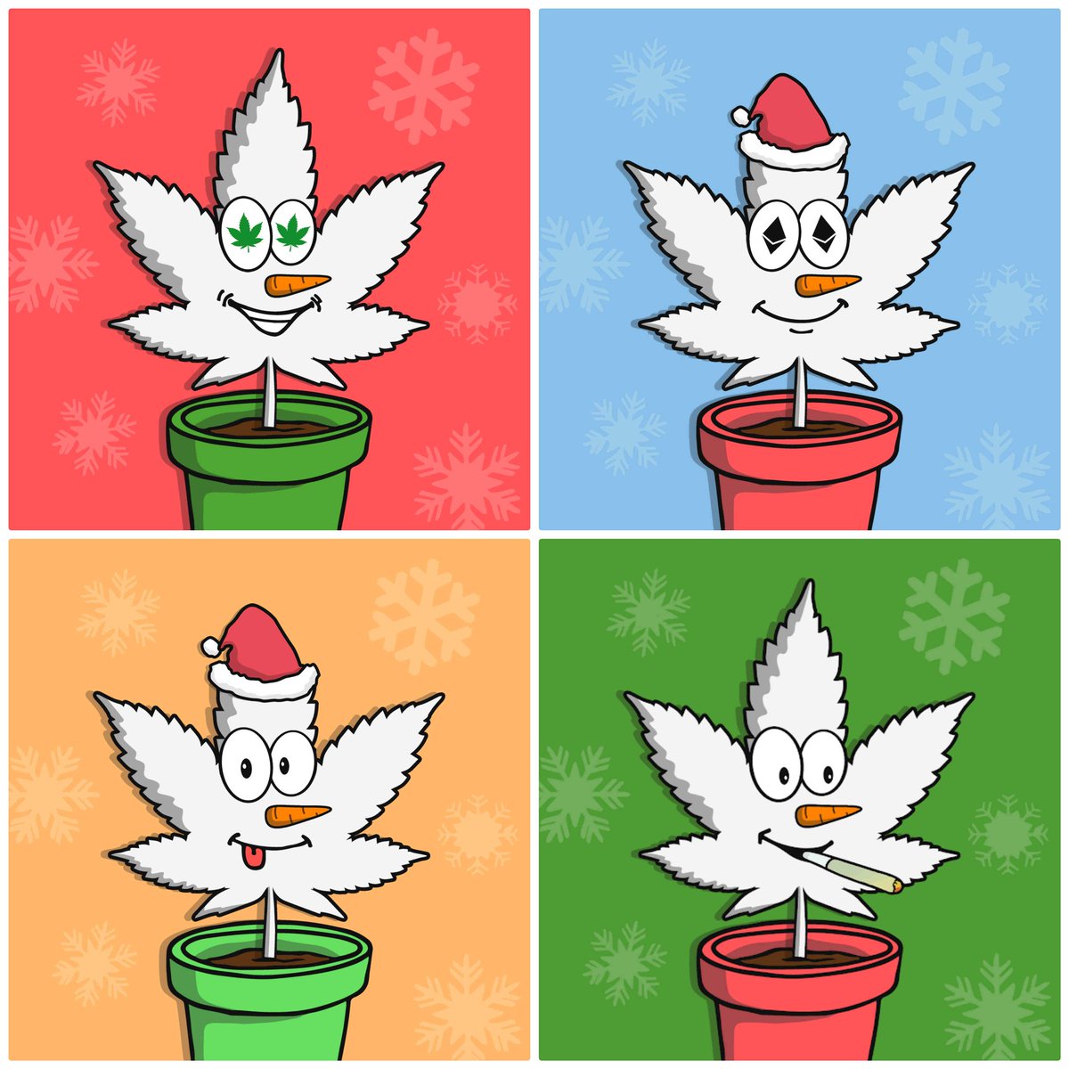 🎄 Christmas Weedys GIVEAWAY 🎁

How to join:

1️⃣ Like and RT
2️⃣ Join our Discord and React to the bot on #giveaways

🌐 discord.gg/hzxRzx6GNp

🏆 Winner announced this Wednesday 8th 

#NFT #NFTs #cryptoart #NFTartists #nftart #nftcollectors