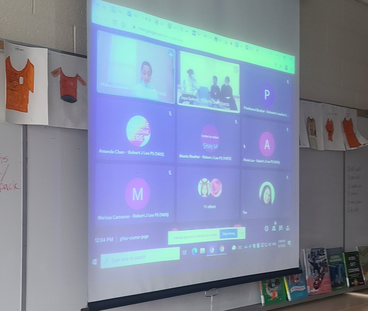 MsDhaliwalPDSB's tweet photo. Today @rjlee_ps hosted another successful student-led #LiveVirtualEvent. Ss began with a land acknowledgement & their reflections, followed by a read aloud & their reflections #StudentOpportunities #StudentVoice #PersonalReflections @PeelSchools https://t.co/YsL1lJICVv