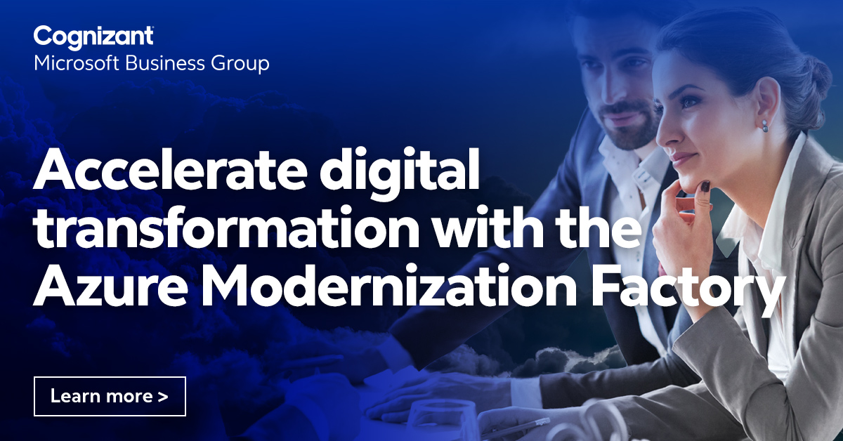 Cognizant Microsoft Business Group tweet media