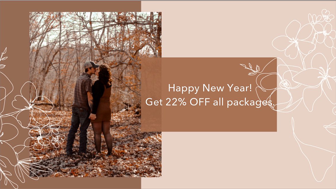 immirandashae's tweet photo. As we’re nearing 2022.. 🤯 

I wanted to offer a little discount for the start of the new year. ALL package rates (excluding weddings) will be 22% OFF! This includes Senior/Individual, Boudoir, and Couple portraits! This deal will end January 10th. 

Happy New Year 🤍 https://t.co/qPbSRLieAM
