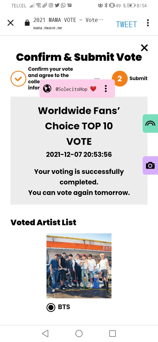 SolecitoHop's tweet photo. @BangtanRDMX @BTS_twt Me dijeron que si me unía al Team Umbrella me haría caso Hoseok 💜☂️ me mintieron? 🤔

ARMY FIGHT ON MAMA @BTS_twt 
#ARMYGameOnMAMA #UMBRELLATEAM https://t.co/KN8DOfERwn