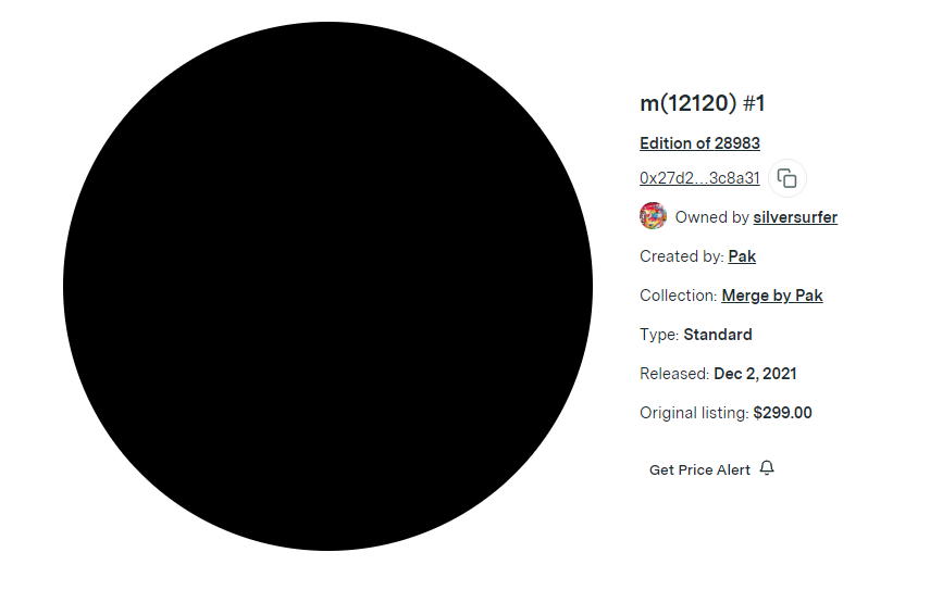 cryptomancc's tweet photo. • 4 Tiers - 94 Classes •
0 listed, 0 sold, 0 accepting offers, 0 offers made.
0 merges - We have reached the next level.
⚪Rarest m with the least mass is m(81) #541
⚫Rarest m with the most mass is m(12120) #1 belonging to @7Surfer7Silver7🙌
#LetsMerge #GetMass #InPakWeTrust https://t.co/mki77MoyRH