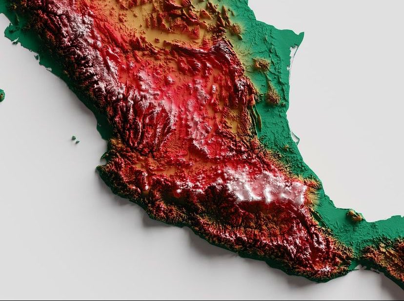 InfoMeteoro's tweet image. ¿Han visto con detalle el gran relieve que tenemos en #México?

❇️Llanuras/planicies de la Vertiente del Golfo con el tiempo y clima más extremoso
⛰El Altiplano encerrado por las Sierras Occidental y Oriental
🗻Los volcanes con más de 4000 msnm
🏝La Vertiente del Pacifico