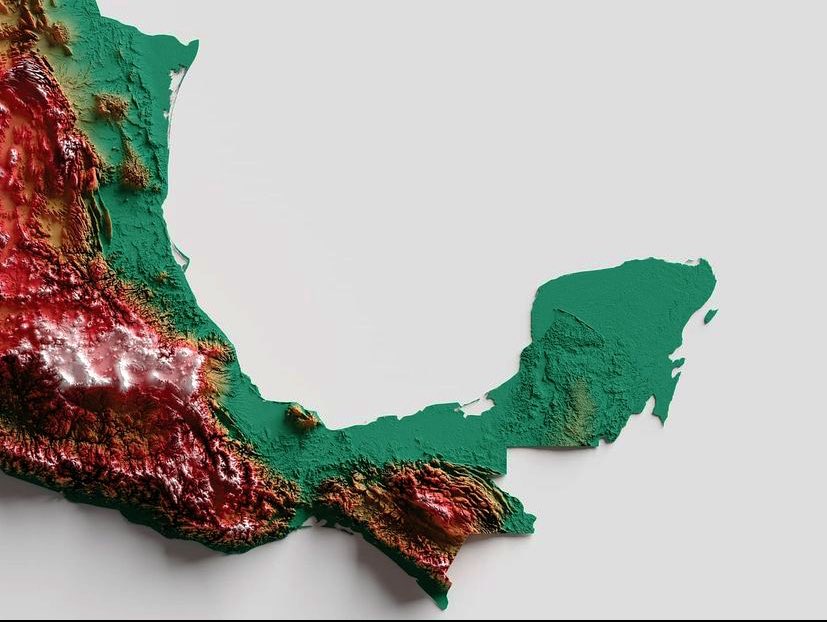 InfoMeteoro's tweet image. ¿Han visto con detalle el gran relieve que tenemos en #México?

❇️Llanuras/planicies de la Vertiente del Golfo con el tiempo y clima más extremoso
⛰El Altiplano encerrado por las Sierras Occidental y Oriental
🗻Los volcanes con más de 4000 msnm
🏝La Vertiente del Pacifico