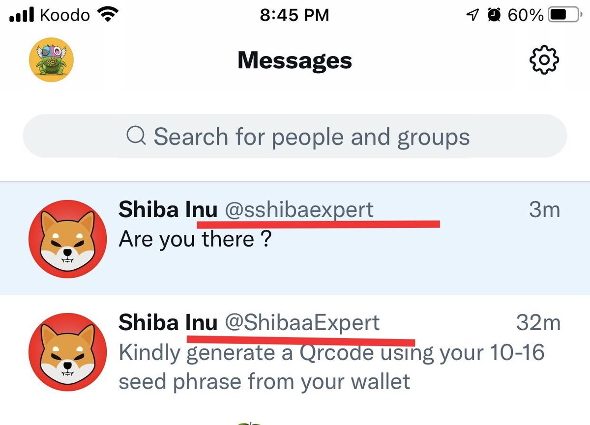 skipper_xrp's tweet photo. 📢PAY ATTENTION📢

The image below have one name &amp; profile picture but 3 different Username.
If you don't see the difference between the 3 username, then you might fall on the hand of scammer

@ShibaExpert 90k
@sshibaexpert 1.1k
@ShibaaExpert 1.2k

Don't give your Seed to anyone https://t.co/OKFMaMQSyD