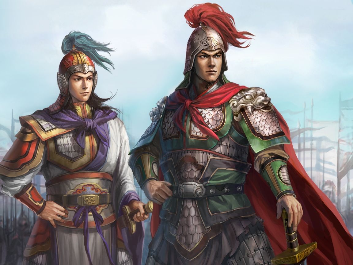 RabbitPouch's tweet photo. Sun Ce, styled Bofu, was the eldest son of Sun Jian.He once wielded a steel spear andthe Ancestral Broadsword of his father, and was nicknamed the Small Aggressive King,which compared him to Xiang Yu, a great general of all times.https://t.co/pyAiXe6ZTG https://t.co/XMNmAu04eh