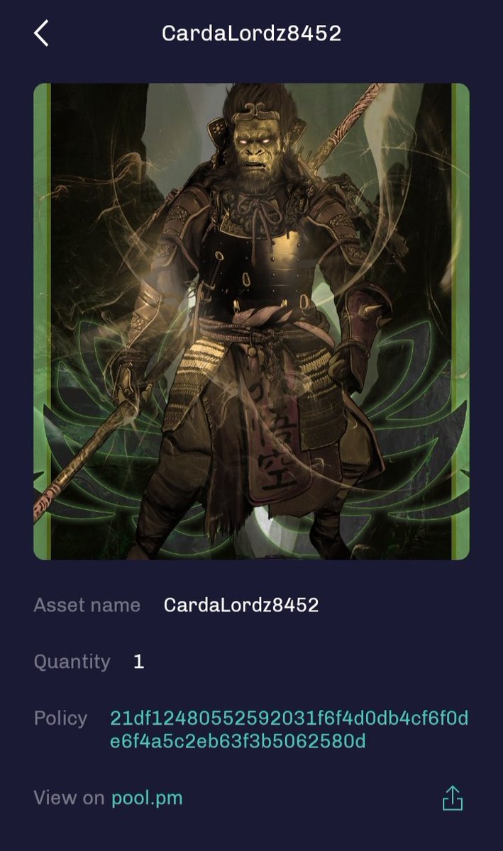 This just landed in my wallet sir, and very big thanks you again for this truly awesome gift you blessed me with, Mr <a href="/NFTlandbully/">Harrison</a> 

I really love it..