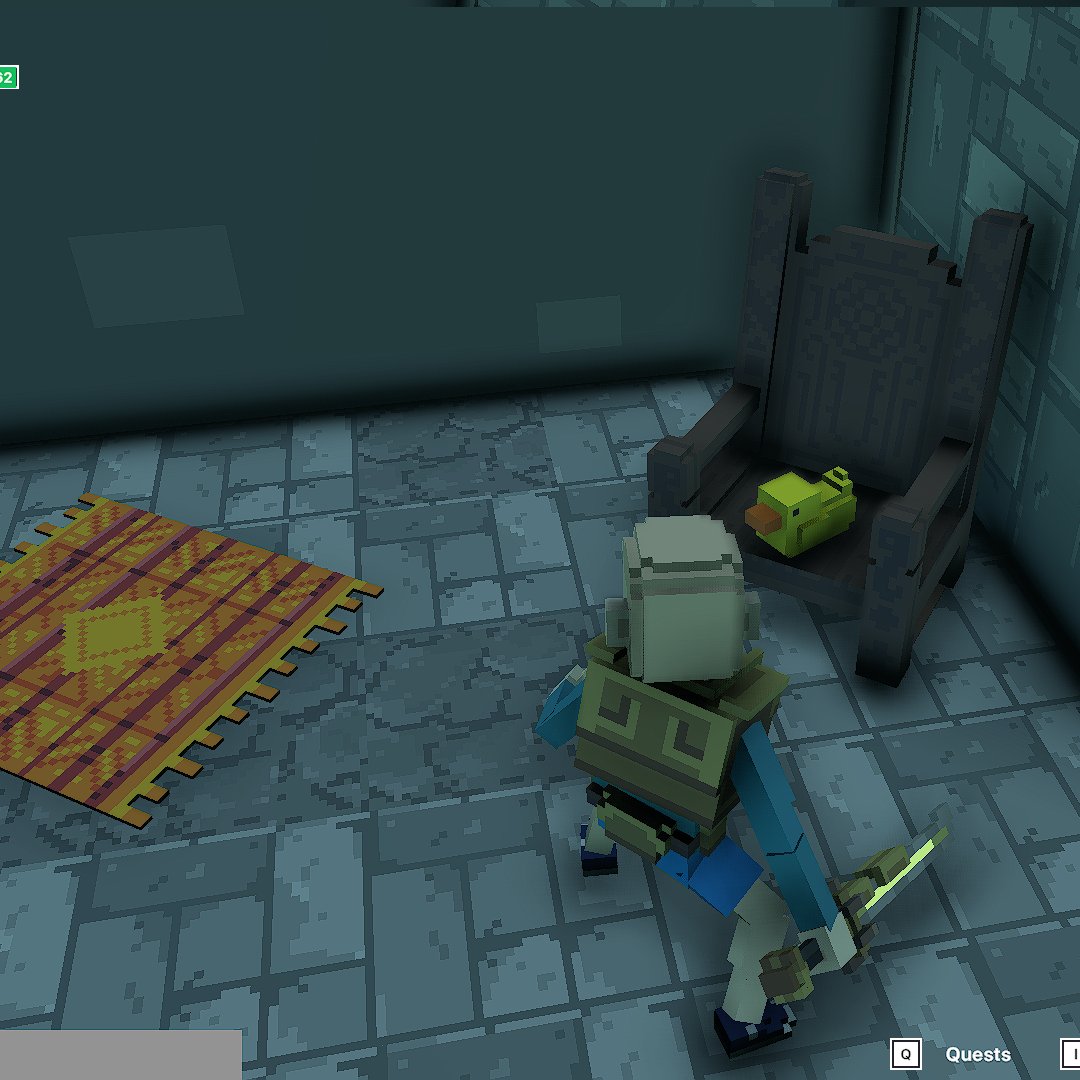 CryptoCribbies's tweet photo. @TheSandboxGame Why of course its Mary!
 Psst - theres also a Duck nearby... :) https://t.co/jla0DvtPyG