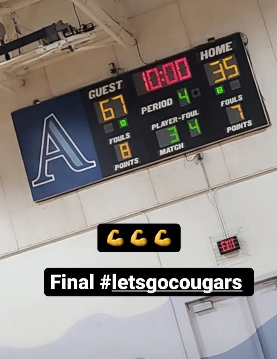 Great showing from the Lady Cougars tonight 👏👏💪💪 <a href="/cougarhoops18/">Asheville High School WBB</a> vs Asheville School #cougarpride 
Victory 67- 35 
<a href="/asheville_high/">Asheville High Athletics</a> <a href="/Chris_Womack/">Chris Womack</a> <a href="/WNCSports/">WNC Sports Network</a> <a href="/PGH_NC/">Prep Girls Hoops North Carolina</a> <a href="/AHS_CSN/">Cougar Sports Network</a> <a href="/WCMG_/">Western Carolina Media Group</a> <a href="/WLOS_13/">WLOS</a>
