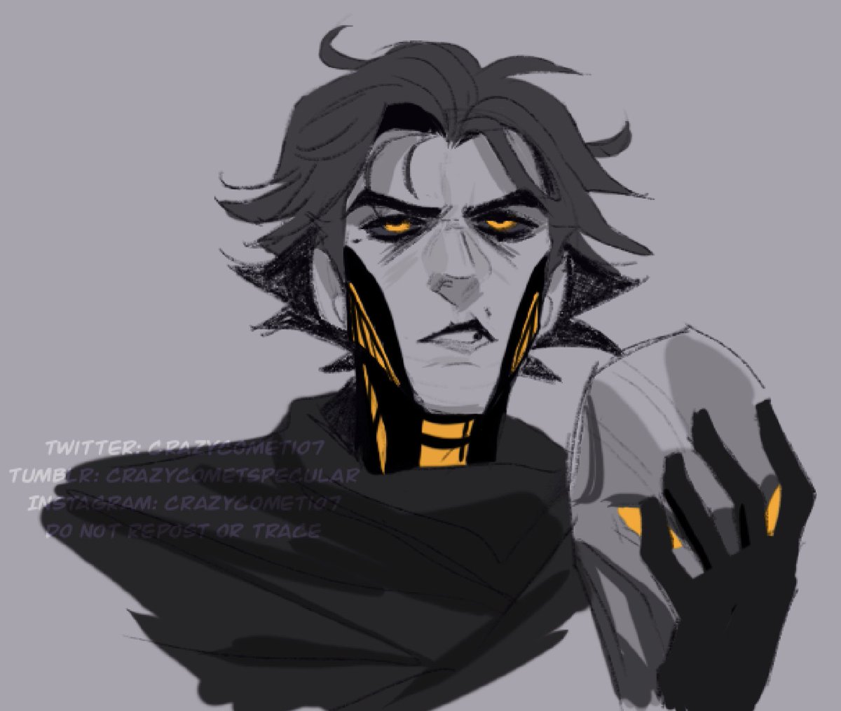 CrazyComet107's tweet image. I stg when finals are done
#arcane #viktor #fanart #procreate #characterart