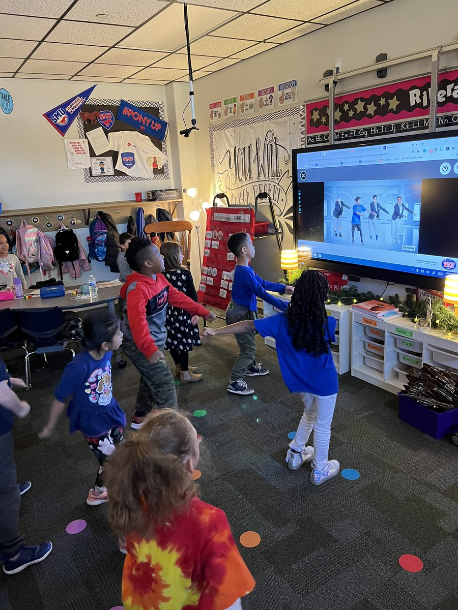 Buddy the classroom elf got himself all tangled up trying to do “the floss” this morning!  First graders had to teach him (and Mrs. Rivera) how to do it correctly!  #funinfirst #teambce