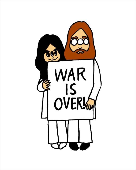 Toshiaki Kyorome Love ジョンレノン オノヨーコ Johnlennon Yokoono イラスト Illustration T Co Phoygkvsof Twitter