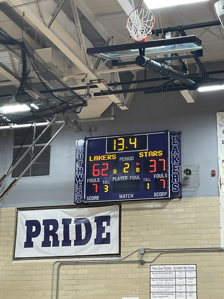 Final score for <a href="/AHABoysBball/">Academy of Holy Angels Basketball</a> and <a href="/lakers_sw/">MPLS SW Boys Basketball</a> #wewill