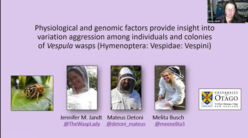 vworkshopiussi's tweet photo. Round table: Inter-individual variation in insect societies
1. Patrizia d’Ettorre – Introduction and basic concepts
2. Iago Sanmartín-Villar – Within and between behavioural variability in ants
@EttorrePatrizia @iagosanmartin 
@secbras @IUSSI_NWES @InsSociaux #vworkshopiussi https://t.co/tejh8TUwWL