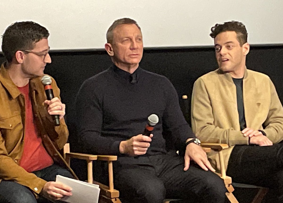TommyBayiokos's tweet photo. BOND…….JAMES BOND…..~ Fabulous film! 👏🎬😌#NoTimeToDie #JamesBond @007 #BarbaraBroccoli #ScreeningNYC @PageSix #MartiniShakenNotStirred #PageSix https://t.co/pj2OSOg7VR