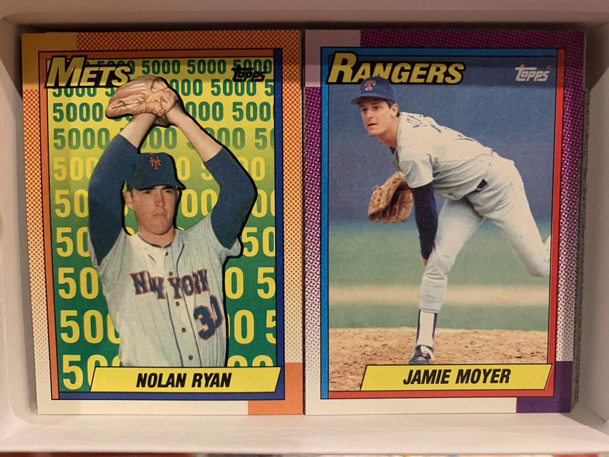 BeatleToybox's tweet photo. Day 6 of Dadvent takes me back to when I was 13 years old. These old Topps cards aren’t worth much but nostalgia value makes them priceless.
#dadvent #adventcalendar #christmas #baseballcards #junkwax https://t.co/76kLnfbkyp