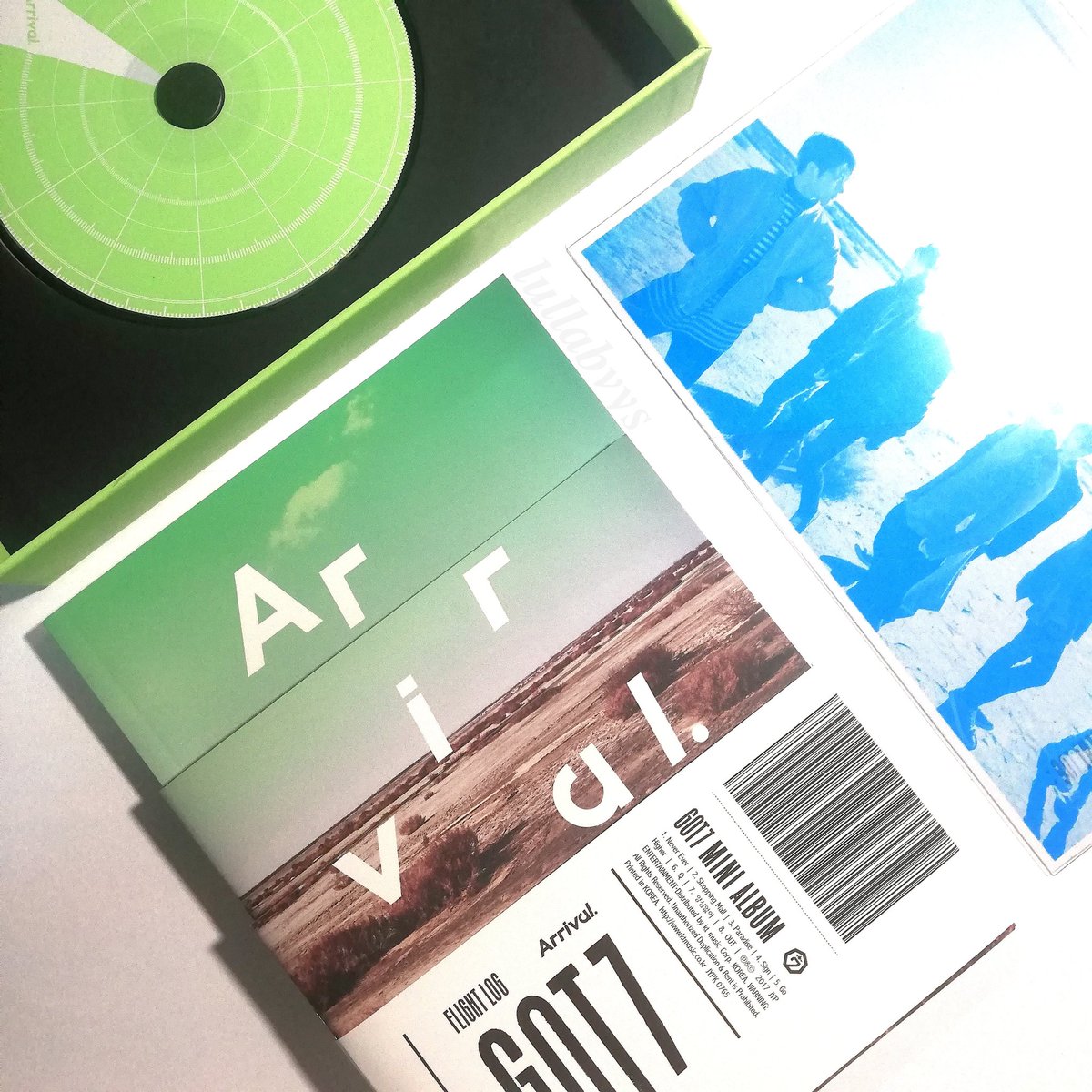 lullabvys's tweet photo. wts lfb #elsells

ꔛ got7 unsealed albums quitting sale

#  flight log arrival never version - 250

— some pages are slight dettached

got7 mark jaebeom jayb jackson jinyoung youngjae bambam yugyeom tingi sell selling never ever unsealed albums https://t.co/LgxU8dUm7G