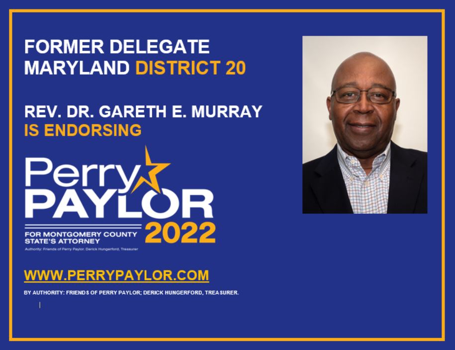 PerryPaylor's tweet photo. Endorsement Alert -
"Perry Paylor is what Montgomery County needs. He is a visionary leader and has a heart and a mind for service.” - Rev. Dr. Gareth Murray #PerryPaylor2022 https://t.co/SOmC127i22