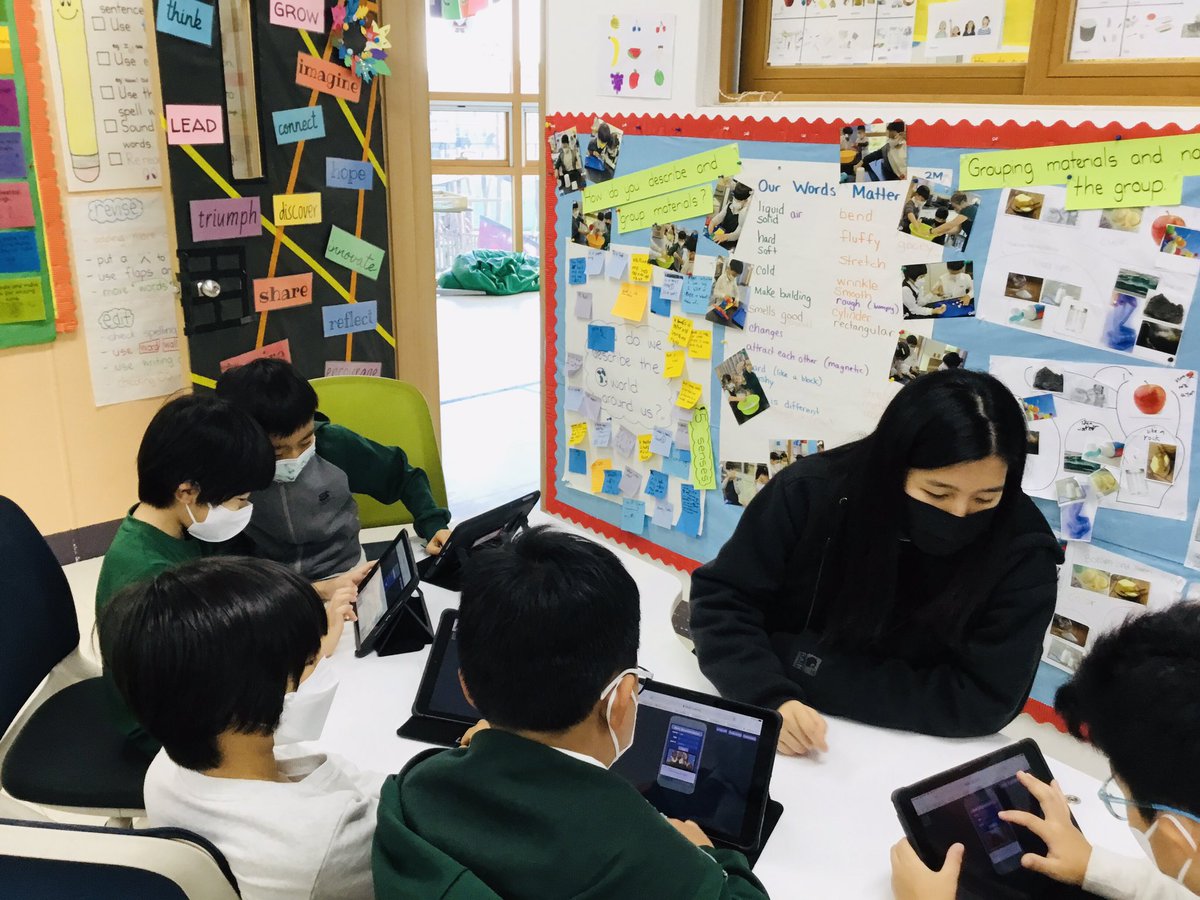 Computer science week! Exploring coding and apps made by our talented High School students! <a href="/SJA_Jeju/">SJA Jeju</a> <a href="/mrsries_edu/">Kirsten Ries</a>