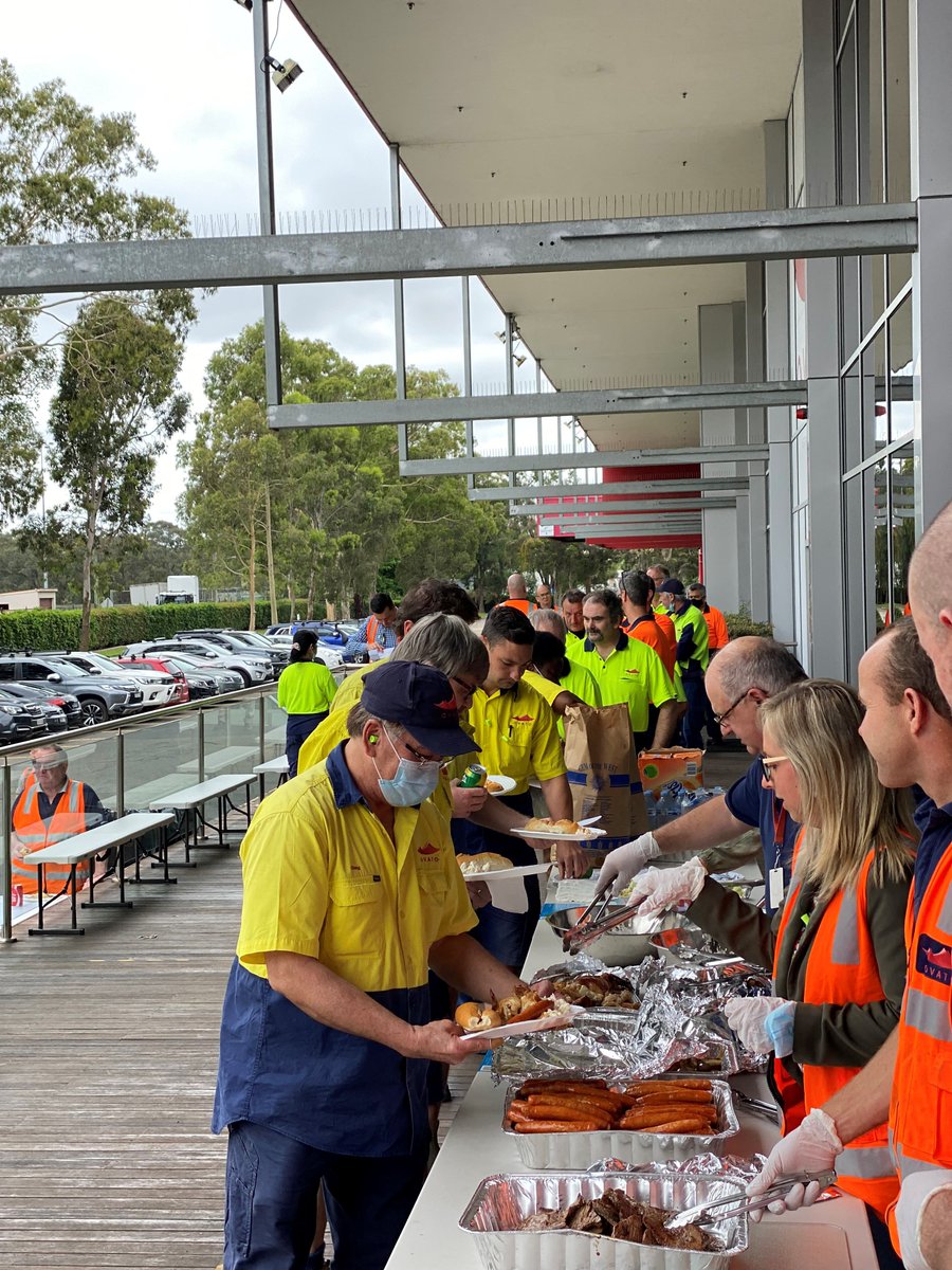 Ovato's Management Team is visiting each of its sites around the country to provide a #business update, share plans for the #future and #celebrate the end of a difficult year with a BBQ lunch with our #dedicated #staff.