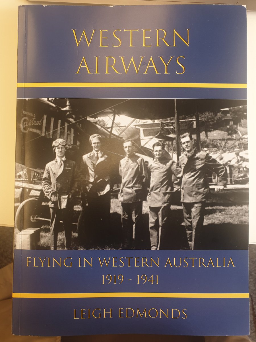 Delighted to receive this handsome volume from the very kind Leigh Edmonds. Can't wait to read and cite in our work for <a href="/air_heritage/">Heritage of the Air</a> <a href="/AvCulturesConf/">Aviation Cultures Conferences</a>