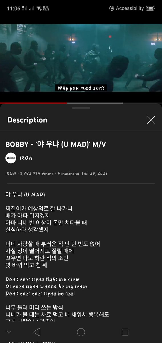 UnitedForiKON's tweet photo. Don't forget also to stream U MAD. we're so close to reach the 9M Fam😎

iKONICS GATHER UP
#iKON #STANWORLD #MAMAVOTE @YG_iKONIC https://t.co/Gv4cOE4OF8
