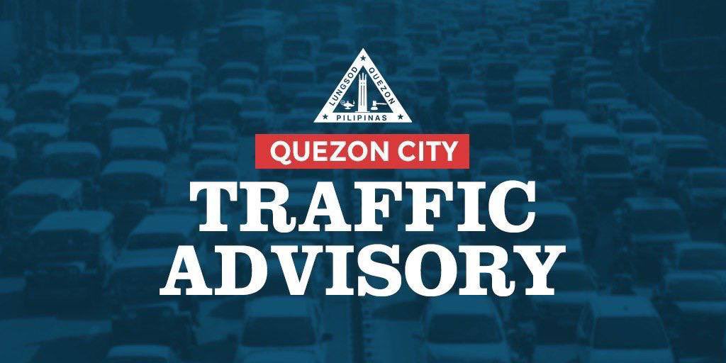 QCGov's tweet photo. TRAFFIC ADVISORY
Due to the ongoing political motorcade along Commonwealth Avenue, Elliptical Road, and Quezon Avenue, all motorists bound for the said major thoroughfares are advised to take alternate routes. https://t.co/agwtEQl3Wr