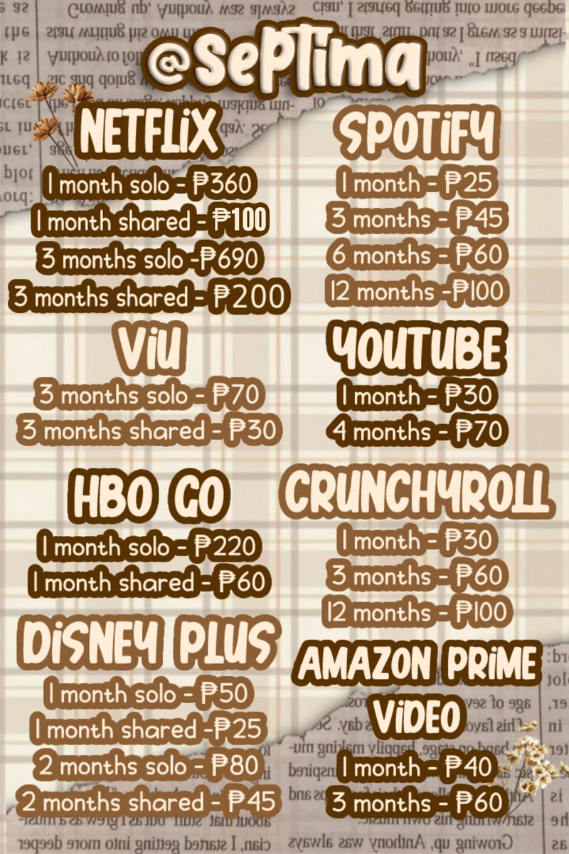 Septima_3456's tweet photo. Available always ✨Updated Pricelist
for orders — dm @Septima_3456

Note: All āccōūnts are full warranty.
Quote in my shop: 
❝ auto hard pass sa rude buyers ❞ https://t.co/I1SEMwJJUk