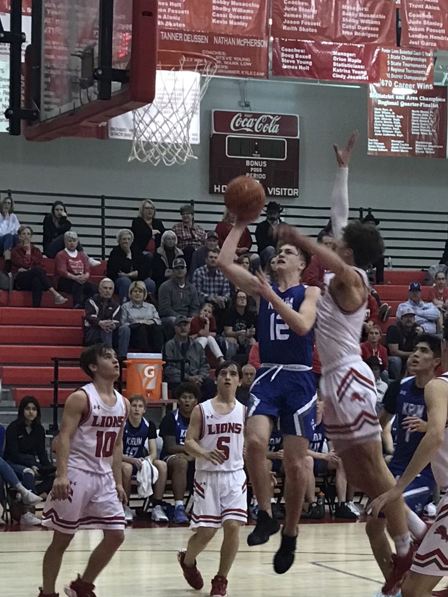 KrumHighSchool's tweet photo. Our Bobcats lost a close one in Ponder. However, they battled through a cold shooting spell to have a final shot as time expired. #nextplaynextgame #trusttheprocess #fierce #excellence https://t.co/7rsxJ66oo9