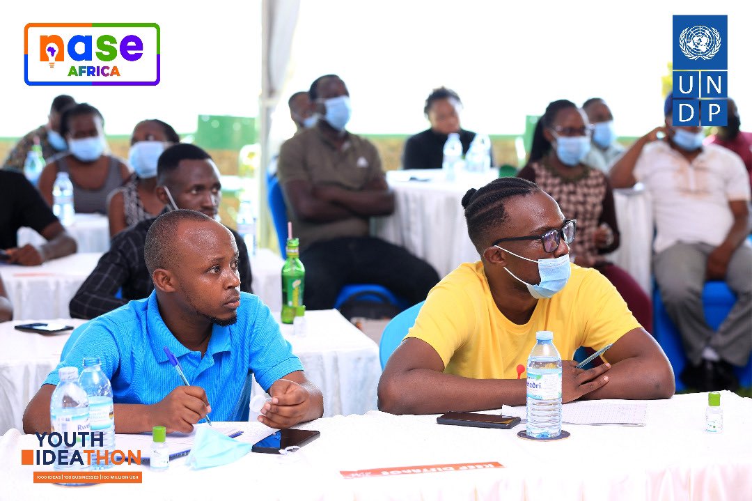 Adiloits2's tweet photo. Youth Ideathon calls for 100 business ideas from  different young people across the country , and winner receives 100m ugx as funding.
The program is supposed by UNDP and implemented by @Nase Africa whom we happy to collaborate with to run bootcamp facilitation for 3 days. https://t.co/h4QsVDm2xR