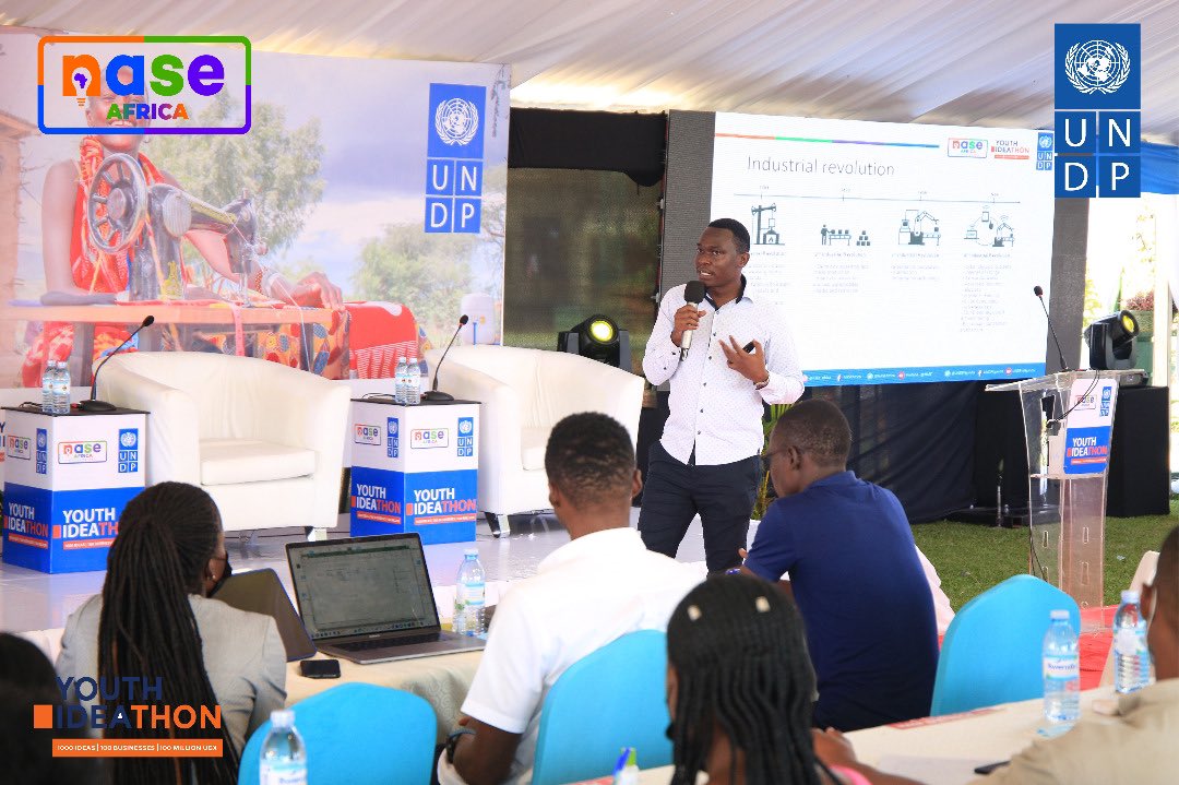 Adiloits2's tweet photo. Youth Ideathon calls for 100 business ideas from  different young people across the country , and winner receives 100m ugx as funding.
The program is supposed by UNDP and implemented by @Nase Africa whom we happy to collaborate with to run bootcamp facilitation for 3 days. https://t.co/h4QsVDm2xR