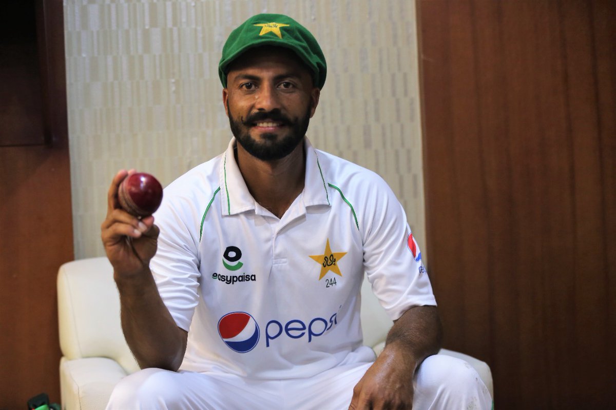 TheRealPCB's tweet photo. Fourth best bowling figures by a Pakistan bowler in a Test innings (15-4-42-8)! 
Sajid Khan 👏👏👏 https://t.co/EkJpxgIotb