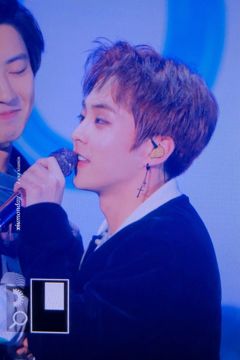 Minseok’s gaze so sultry he couldn’t handle it and don’t get me started with the shirt pulling