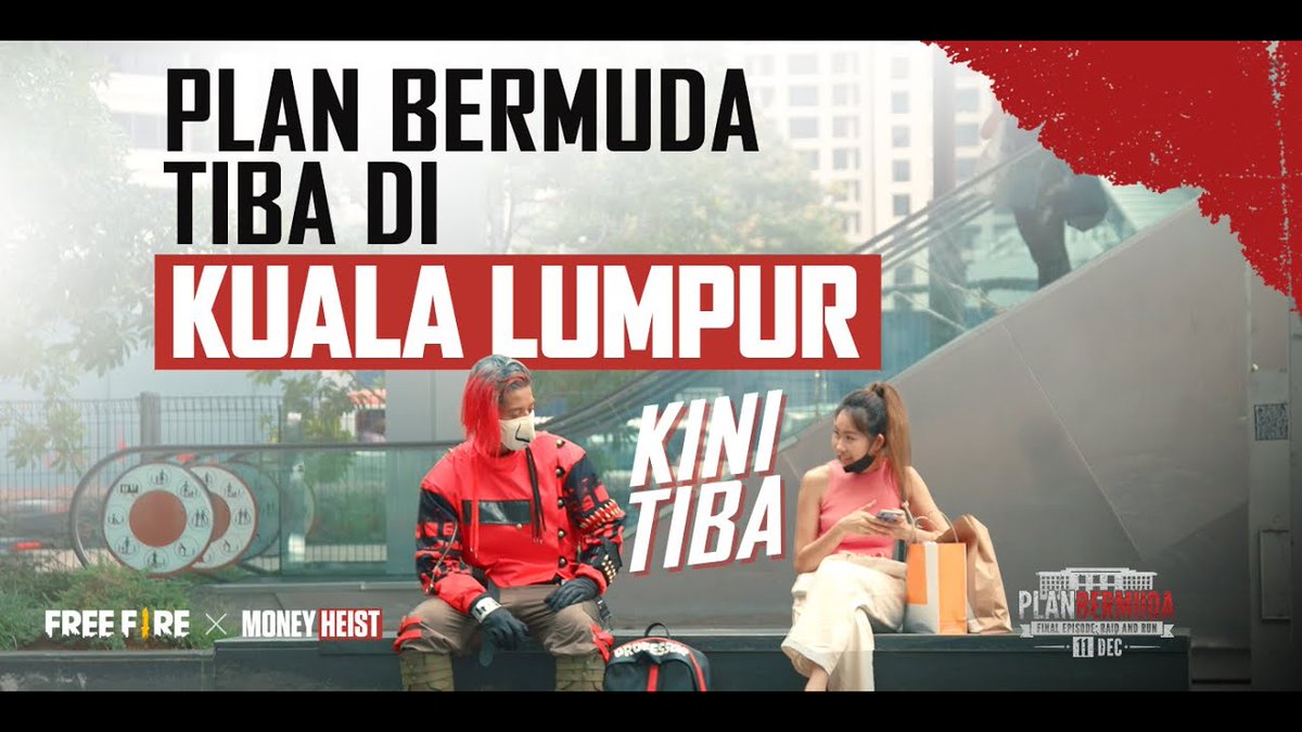 FFMYOfficial's tweet photo. Si dalang, si pencuri dan konco-konconya. Apa berlaku bila orang tidak dikenali tinggalkan bungkusan mencurigakan dengan orang lalu-lalang yang tidak tahu apa-apa?

Saksikan drama yang berlaku di saluran YouTube rasmi kami SEKARANG.

#FFxLCDP5 #FreeFirexMoneyHeist #PlanBermuda https://t.co/OmhO1AiKOs