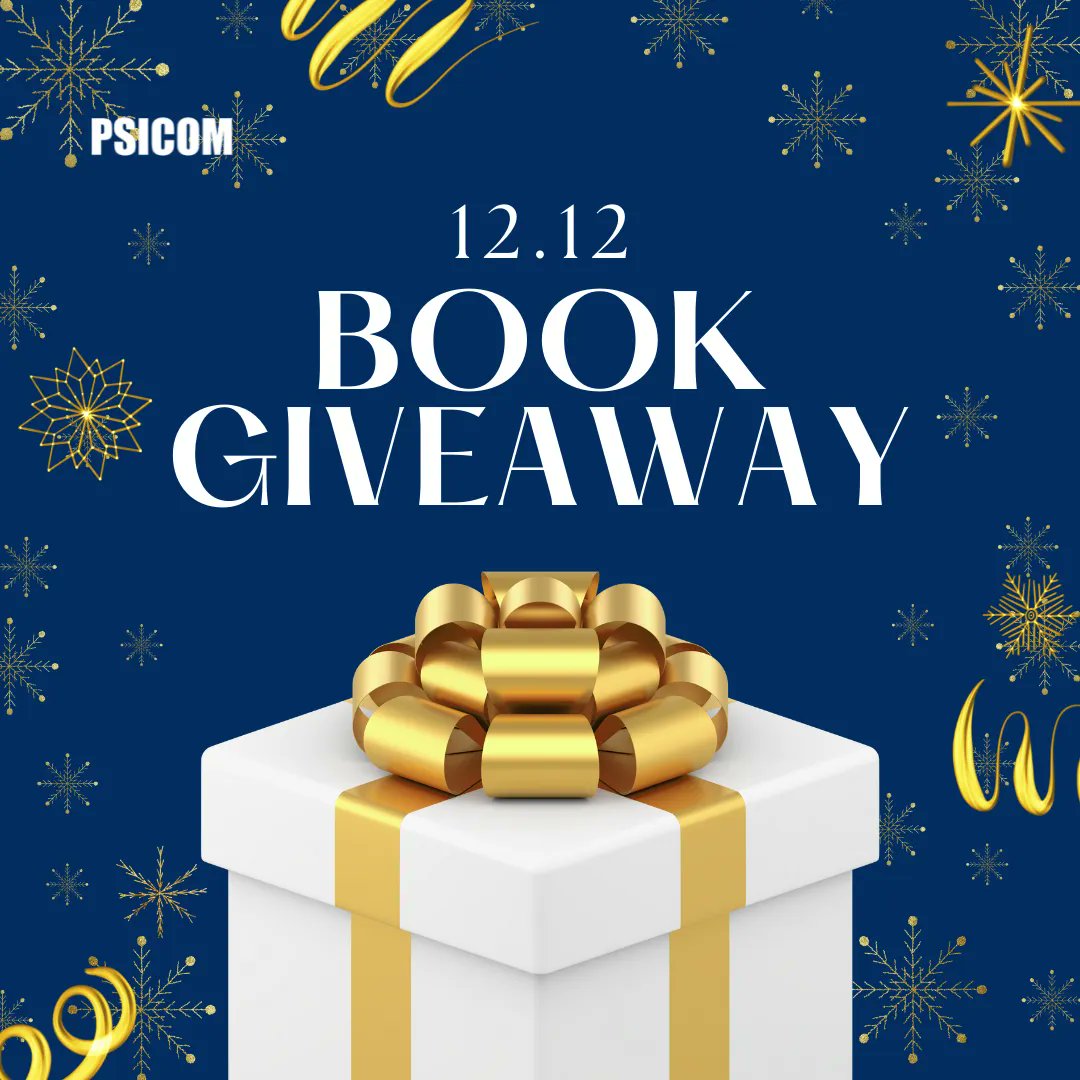 Officialpsicom's tweet photo. 12.12 BOOK GIVEAWAY 🎁 

Get a chance to win 3 Psicom books of your choice!
1. Follow our account
2. Like and retweet this, and let us know what 3 books you want to receive
3. Use #PamaskoNiPsicom too for us to see your entry

1 winner will be chosen on December 11, 3pm https://t.co/qP8StTAg1H